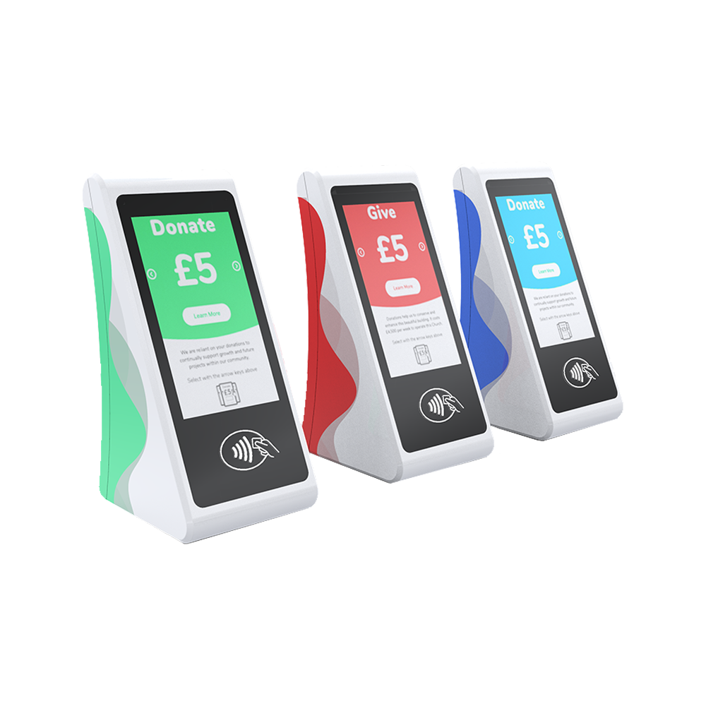 Three branded Tabletop Touches